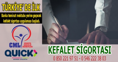 Kefalet Sigortası Uygulaması Başladı